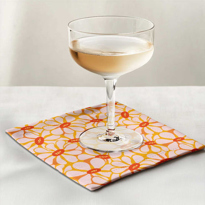 Funkadelic Cocktail Napkin in Lightweight Linen
