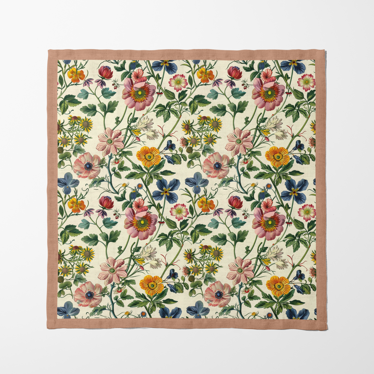 Vintage Flowers Napkin