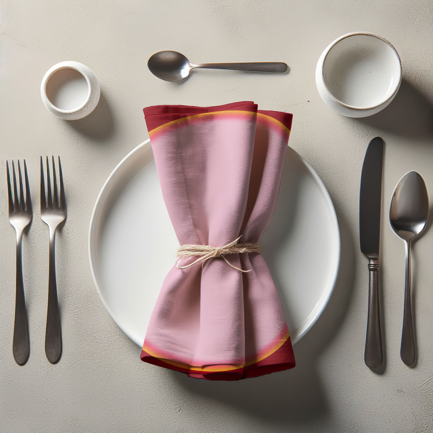 Inner Sun Pink Napkin