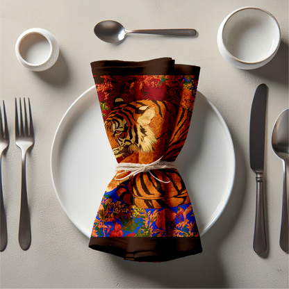Wild Garden Napkin in Magic
