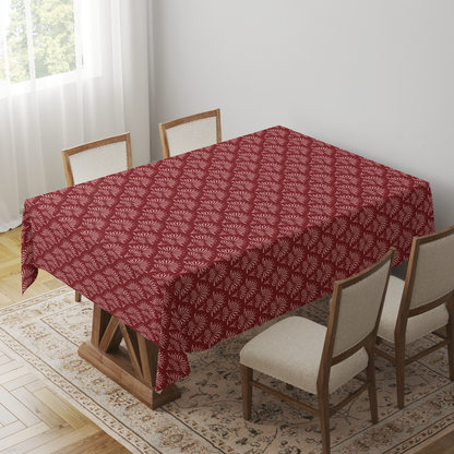 Tablecloth in Heritage in Mid Cotton Twill