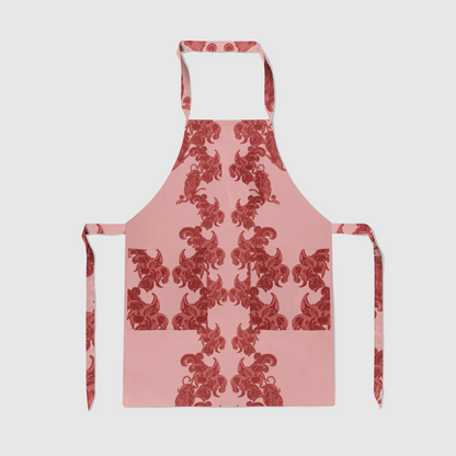 Nouveau Boldness Full Chef Apron in Organic Cotton Canvas Mid Weight