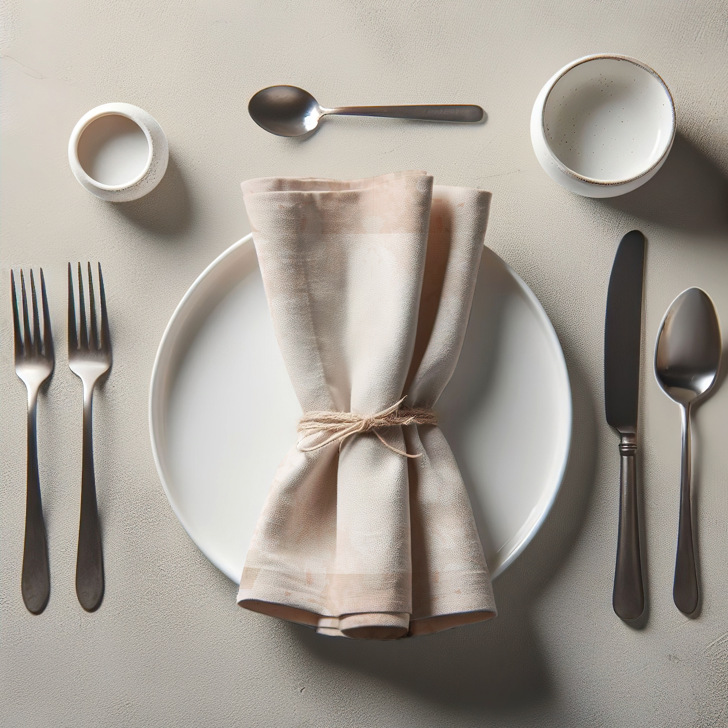 Café con Leche Napkin in Lightweight Linen