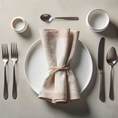 Café con Leche Napkin in Lightweight Linen
