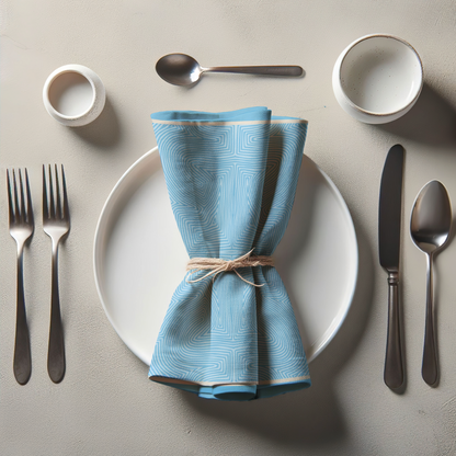 Larimar Napkin in Lightweight Linen