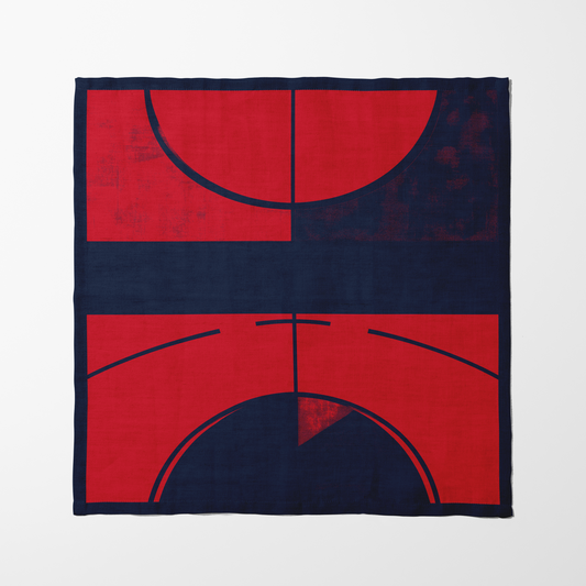 Rebel Red and Oxford Blue Napkin