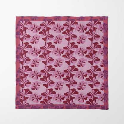 Tropical Cayena Napkin in Light Pink