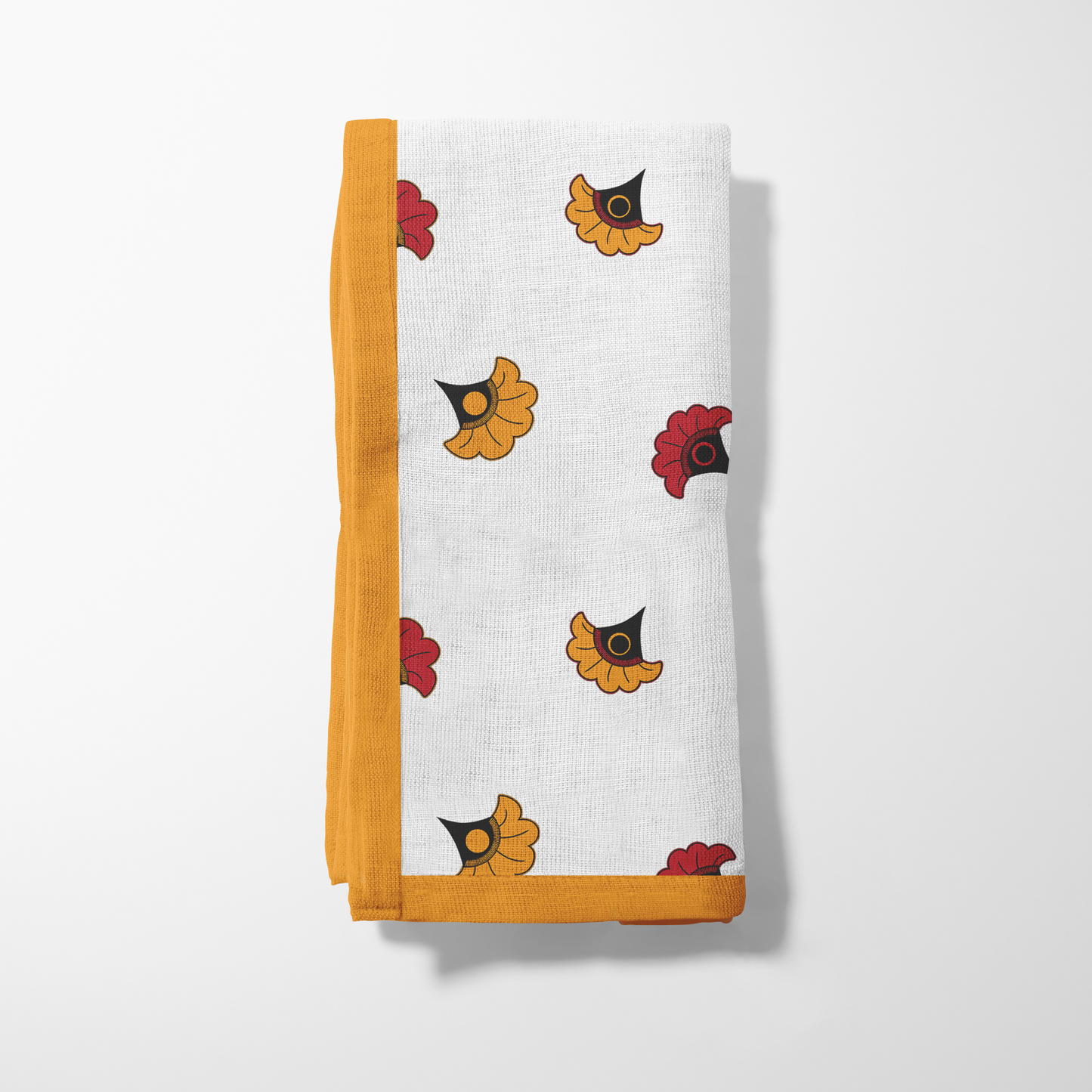 Scattered Flowers Napkin in Lightweight Linen