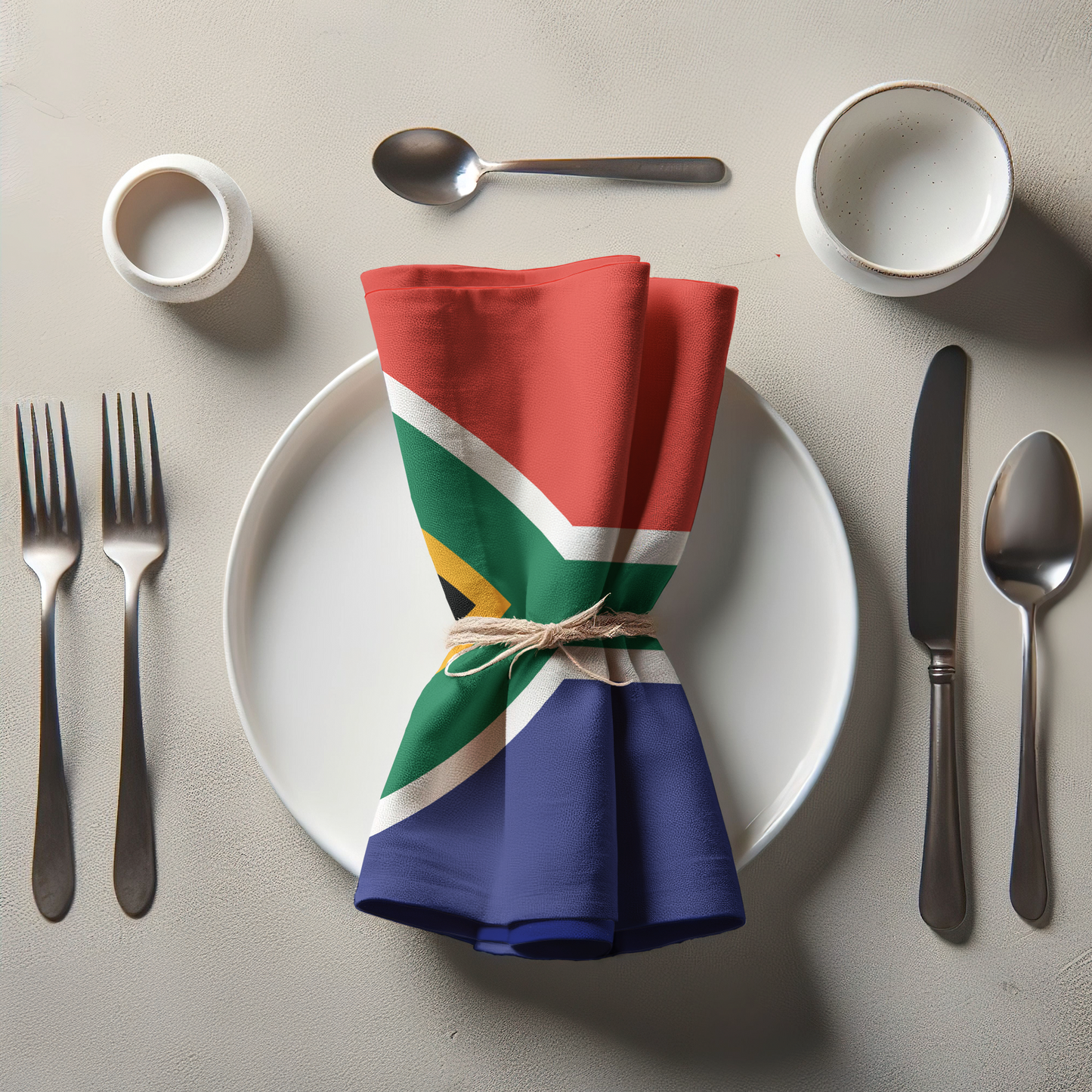 ONE Globe - South Africa in Organic Cotton Voile