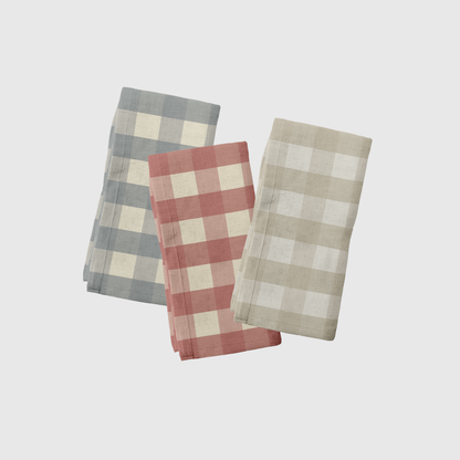 Small Gingham Napkins | Set of 6