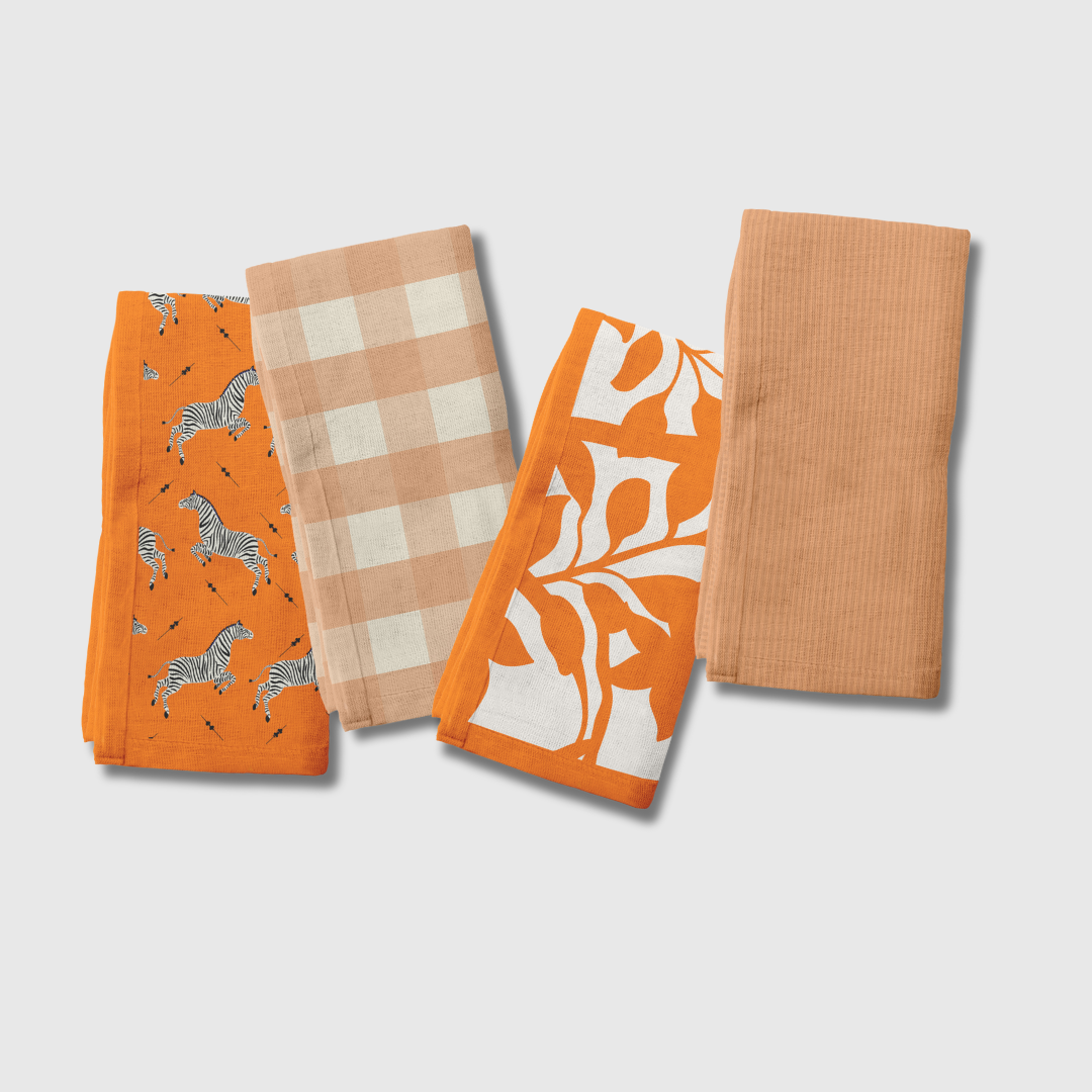 Autumnal Elegance Napkins | Set of 4