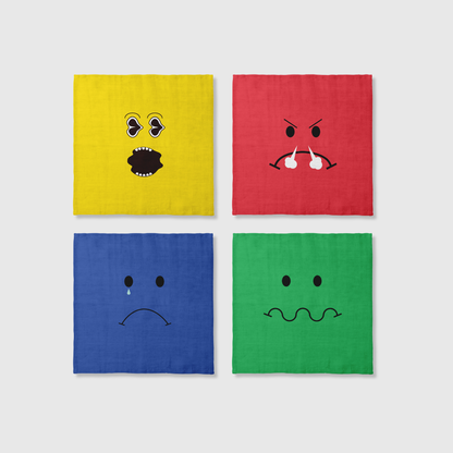 Eat Your Feelings Napkins | Set of 8