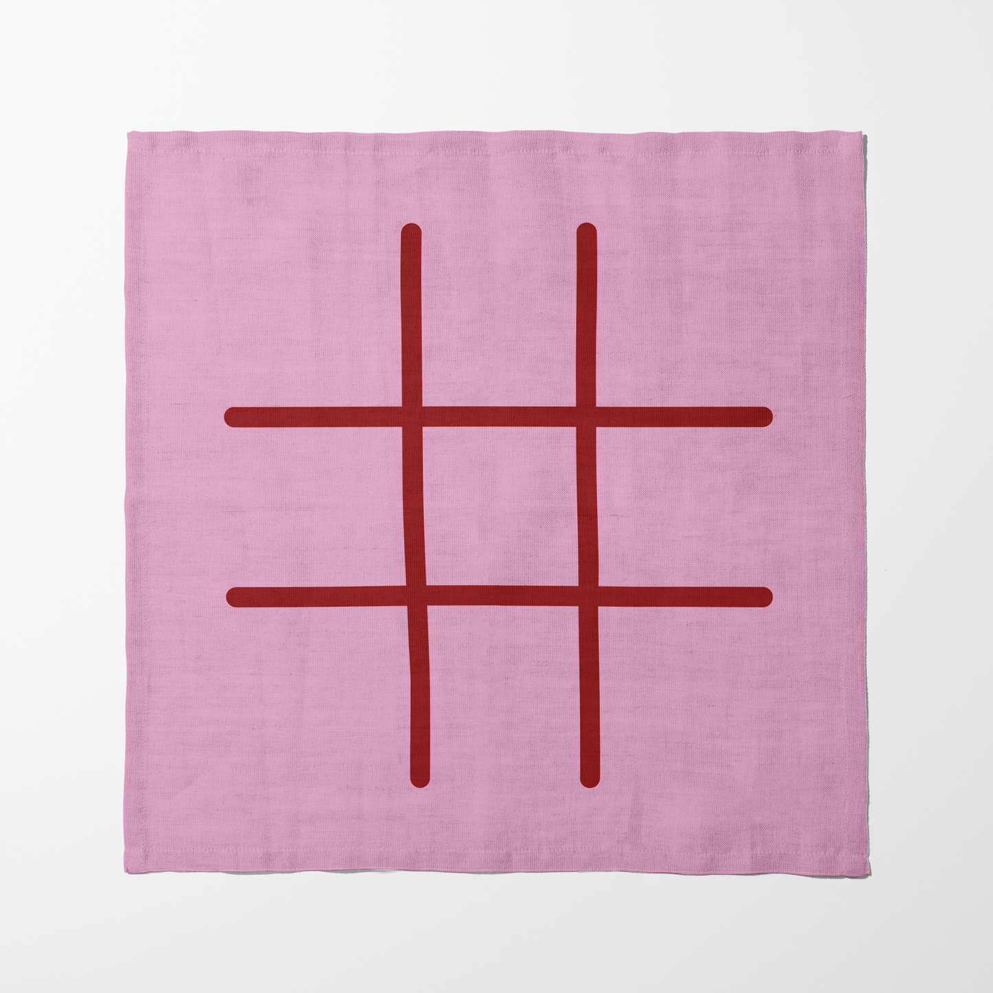 Tic Tac Toe Napkins | Set of 4