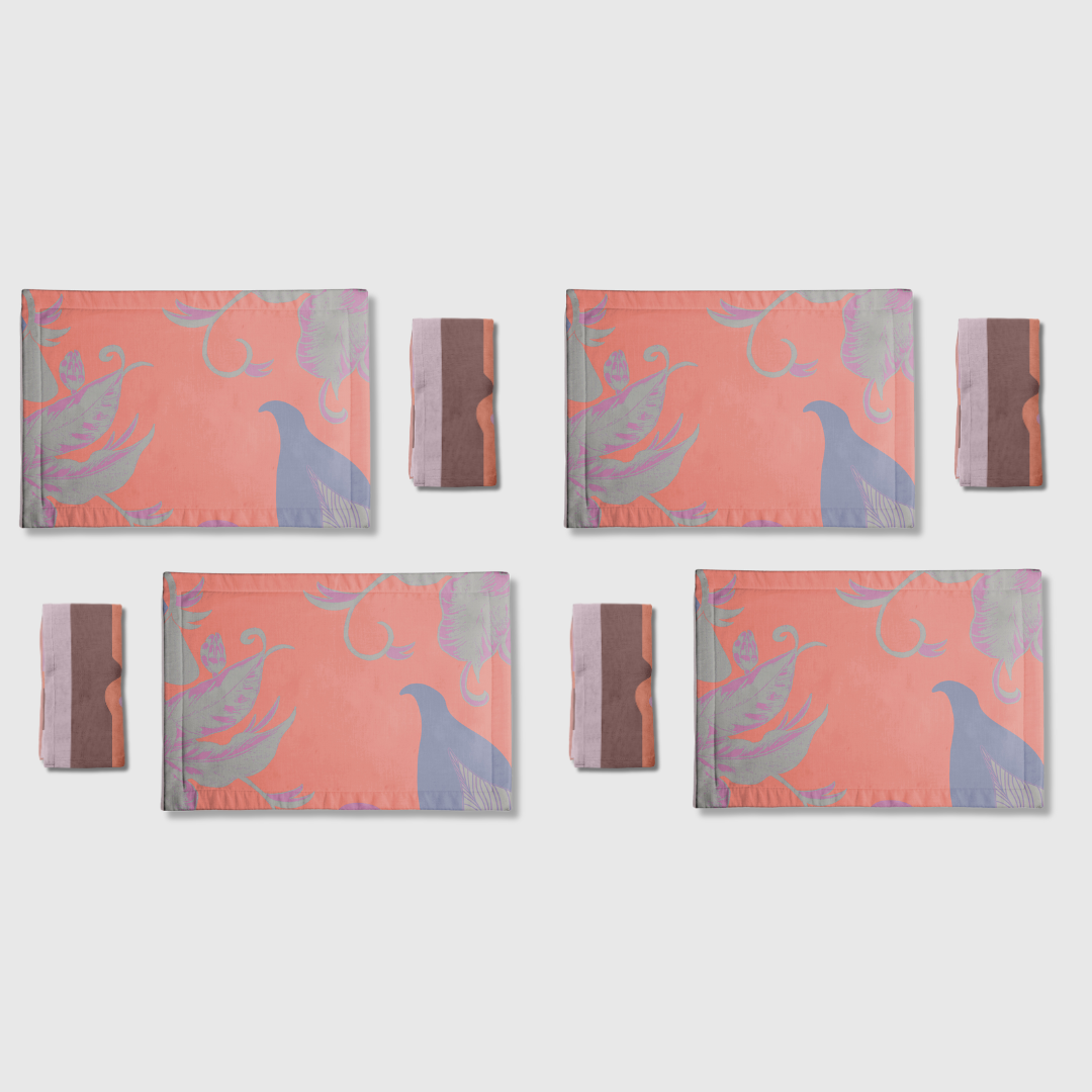 Magenttta x Laura Franco Napkins & Placemats | Set of 8