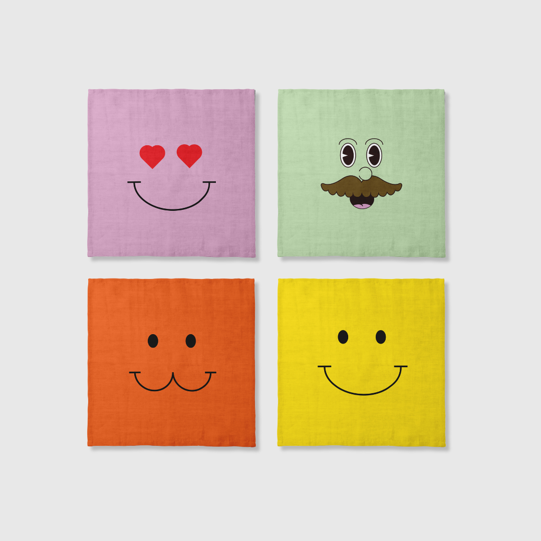 Eat Your Feelings Napkins | Set of 8