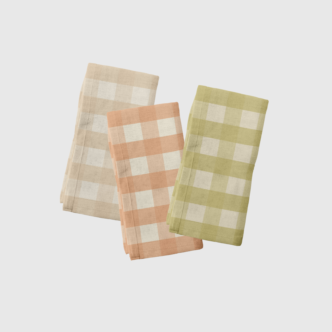 Small Gingham Napkins | Set of 6