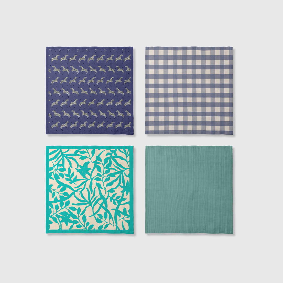 Best of Blues Napkins | Set of 4