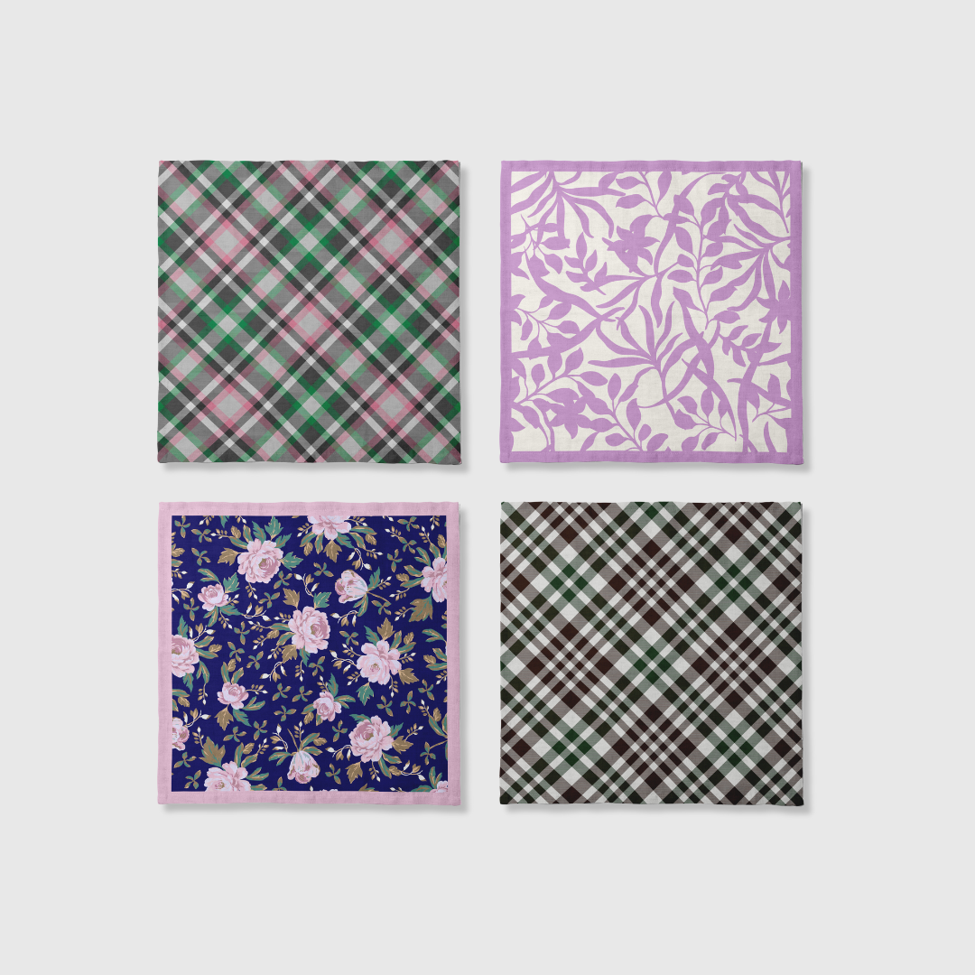 Plaids & Florals Napkins | Build Your Own Bundle