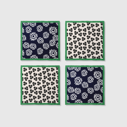 Daisies x Shells Napkins | Set of 4