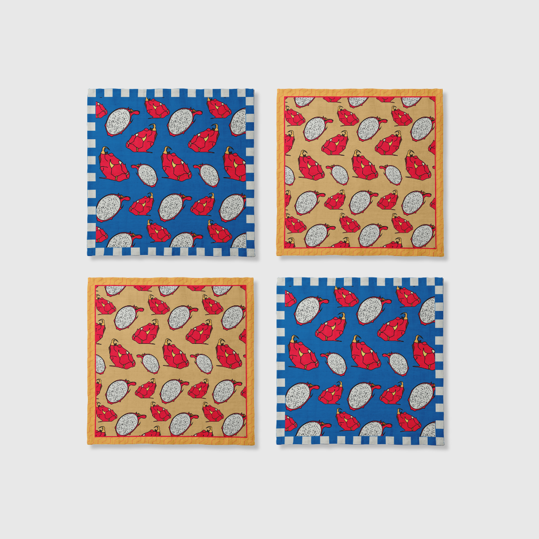 Dragonfruit Napkins | Set of 4