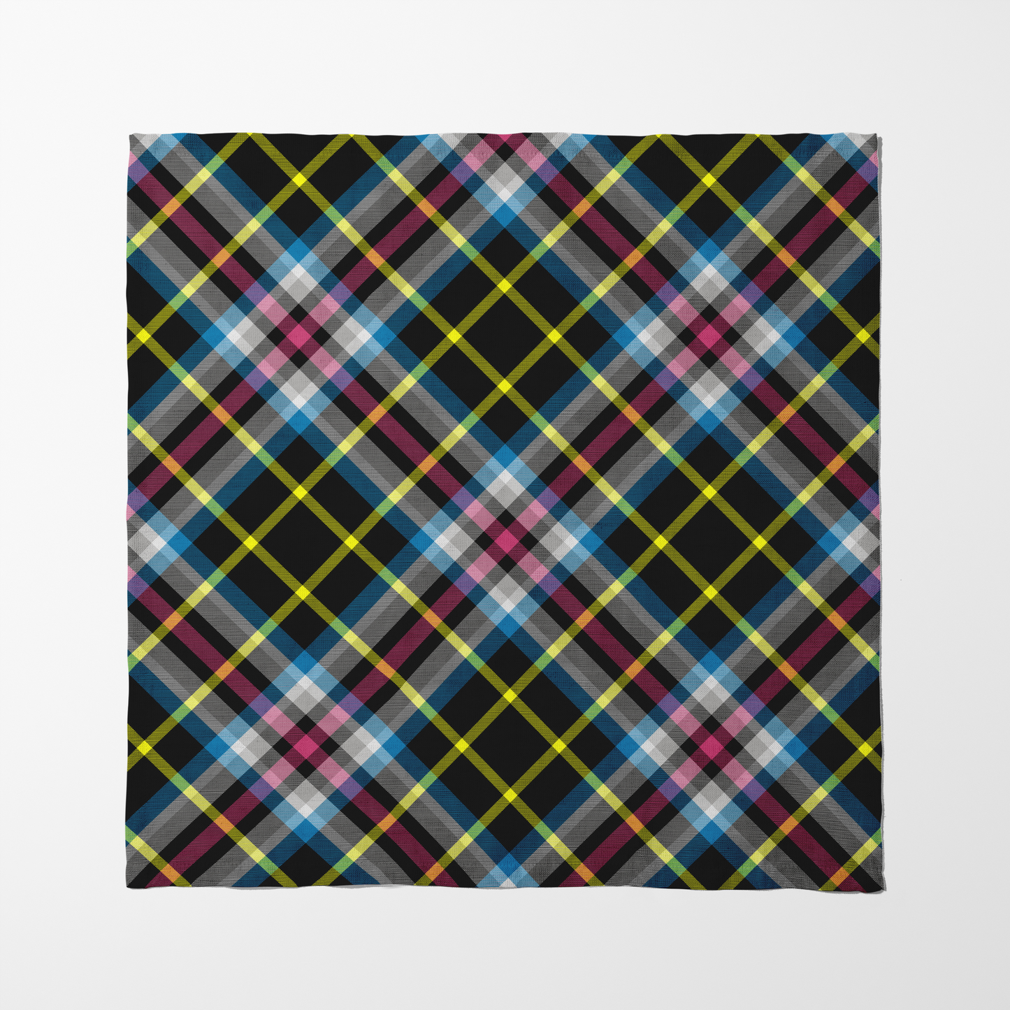 Vibrant Plaid Napkins | Set of 4