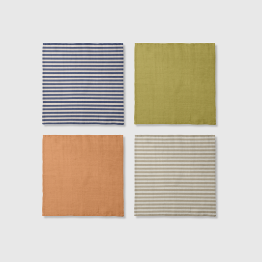 Solids & Stripes Napkins | Build Your Own Bundle