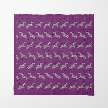 Leaping Zebras Napkins | Set of 8