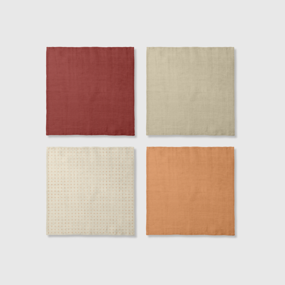 Classic Napkins in Spice | Set of 4