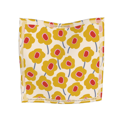 Mod Flowers Yellow Oxford Cocktail