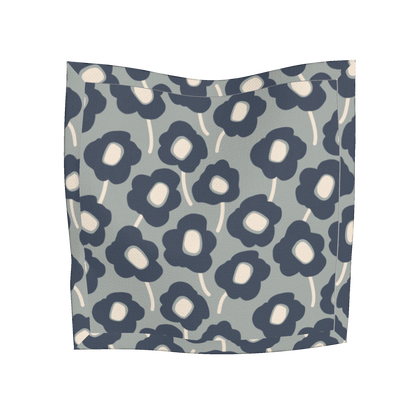Mod Flowers Grey Oxford Cocktail