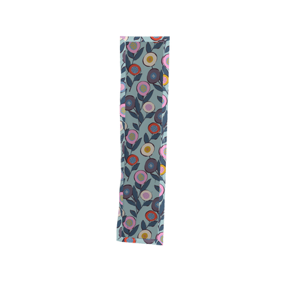 TR Button Flowers Blue