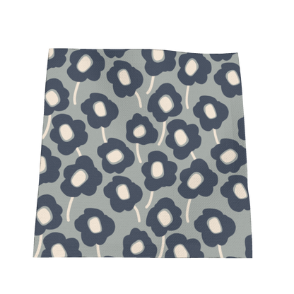 Mod Flowers Grey Oxford Cocktail