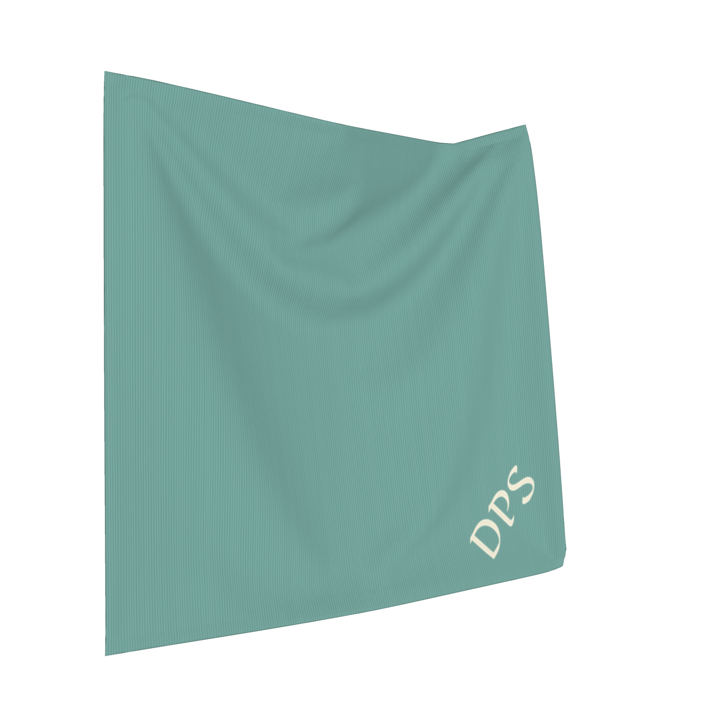 ONE Classic Monogram - Teal - DPS - Eagle Lake - Lightweight Linen